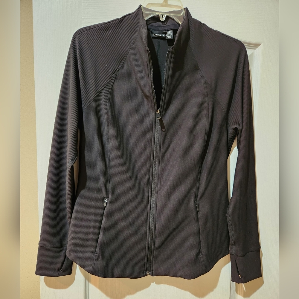 Athleta Salutation jacket. Brown, full zip, Size … - image 1
